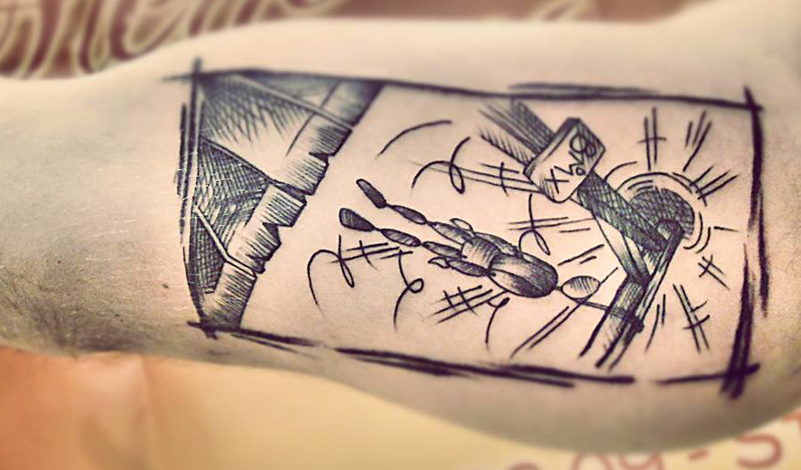 Stencil draws